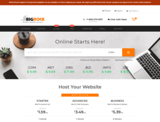 bigrock.net screenshot