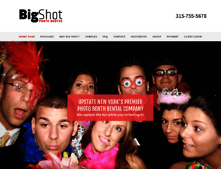 bigshotphotobooths.com screenshot