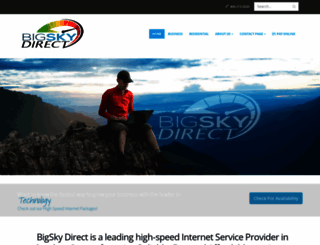 bigskydirect.net screenshot