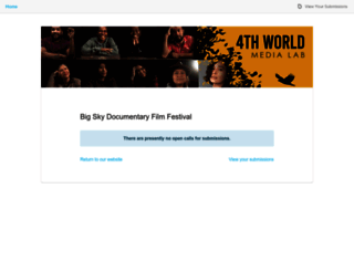 bigskydocumentaryfilmfestival.submittable.com screenshot