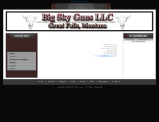 bigskyguns.com screenshot