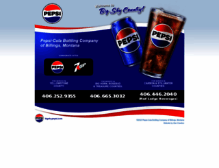 bigskypepsi.com screenshot