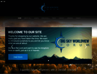 bigskyworldview.org screenshot