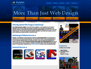 bigsplashwebdesign.com screenshot
