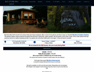 bigstoneminigolf.com screenshot