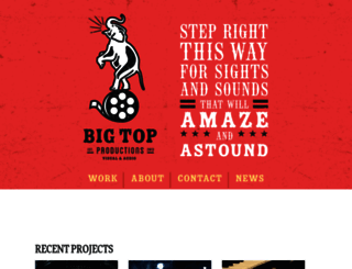 bigtoppro.com screenshot