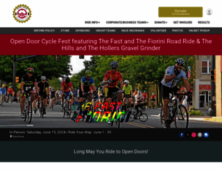 bigwalkercharityride.com screenshot