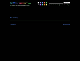 bigwebdirectory.com screenshot