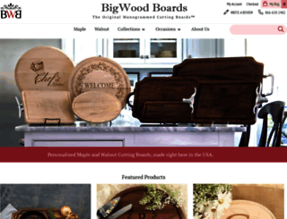 bigwoodboards.com screenshot