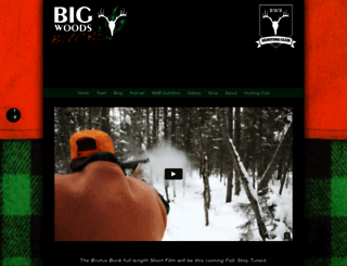 bigwoodsbucks.com screenshot