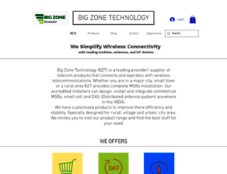bigzonetech.com screenshot