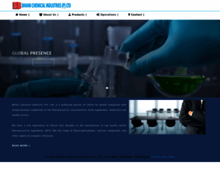 bihanichemical.com screenshot