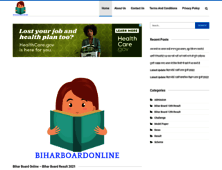biharboardonline.org screenshot