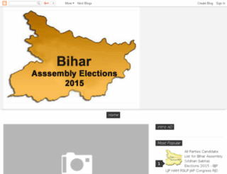 biharelection2015.org screenshot