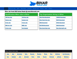 biharnokri.com screenshot
