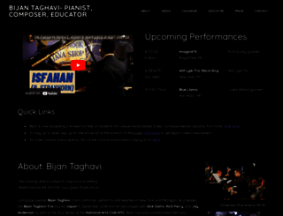 bijantaghavi.com screenshot