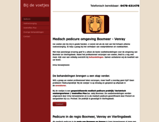 bijdevoetjes.nl screenshot