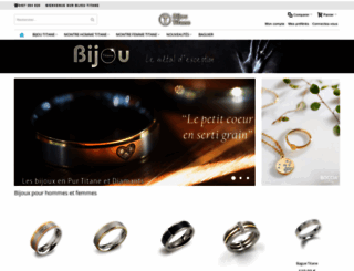 bijou-titane.com screenshot
