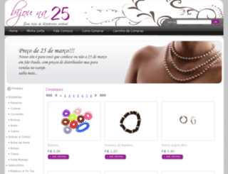 bijouna25.com.br screenshot