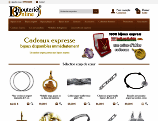 bijouterieonline.com screenshot