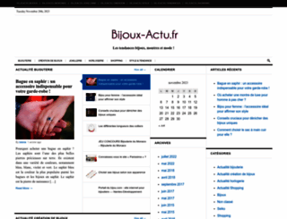 bijoux-actu.fr screenshot
