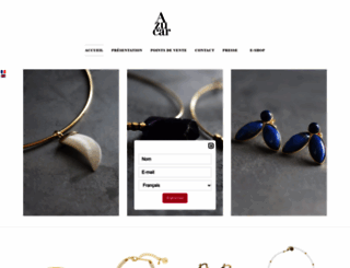 bijoux-azucar.com screenshot
