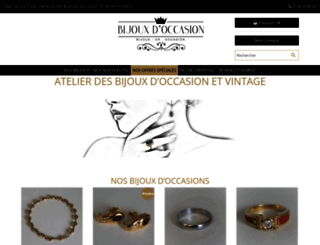 bijoux-doccasion.com screenshot