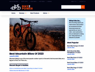 bike2power.com screenshot