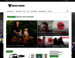 bikeandrider.co.uk screenshot