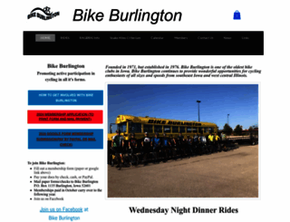 bikeburlington.org screenshot