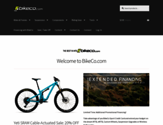 bikeco.com screenshot