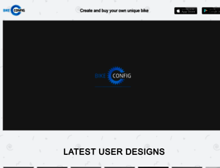 bikeconfig.com screenshot