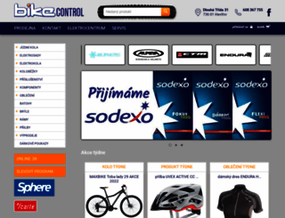 bikecontrol.cz screenshot