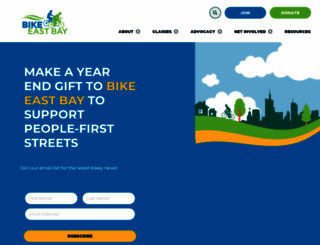 bikeeastbay.org screenshot