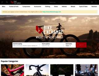 bikeexchange.co.nz screenshot