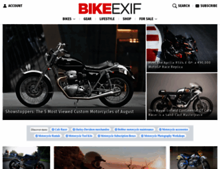 bikeexif.com screenshot