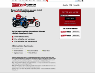 bikefacts.com.au screenshot