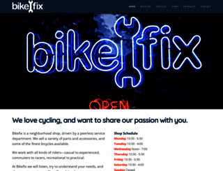 bikefixinc.com screenshot