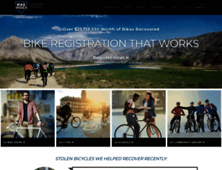 bikeindex.org screenshot