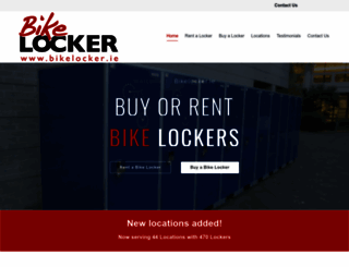 bikelocker.ie screenshot