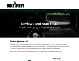 bikemeet.net screenshot