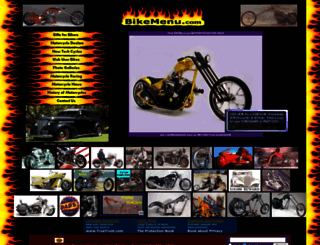 bikemenu.com screenshot