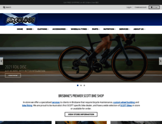 bikeology.com.au screenshot