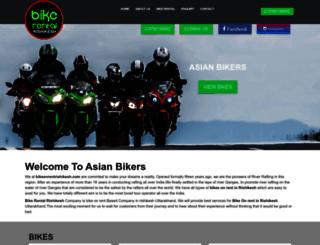 bikeonrentrishikesh.com screenshot