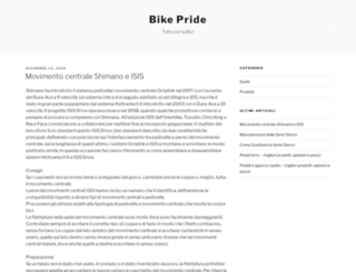 bikepride.it screenshot
