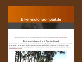 biker-motorrad-hotel.de screenshot