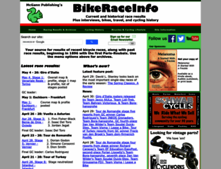 bikeraceinfo.com screenshot