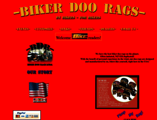 bikerdoorags.com screenshot