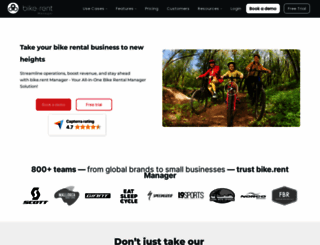 bikerentalmanager.com screenshot