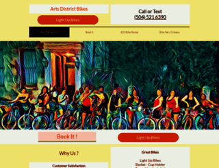 bikerentalnola.com screenshot